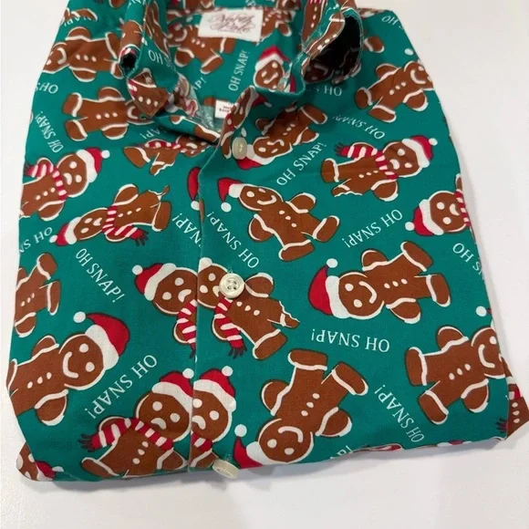 North Pole Youth Size Small Holiday Season Dress Shirt - Picture 2 of 5
